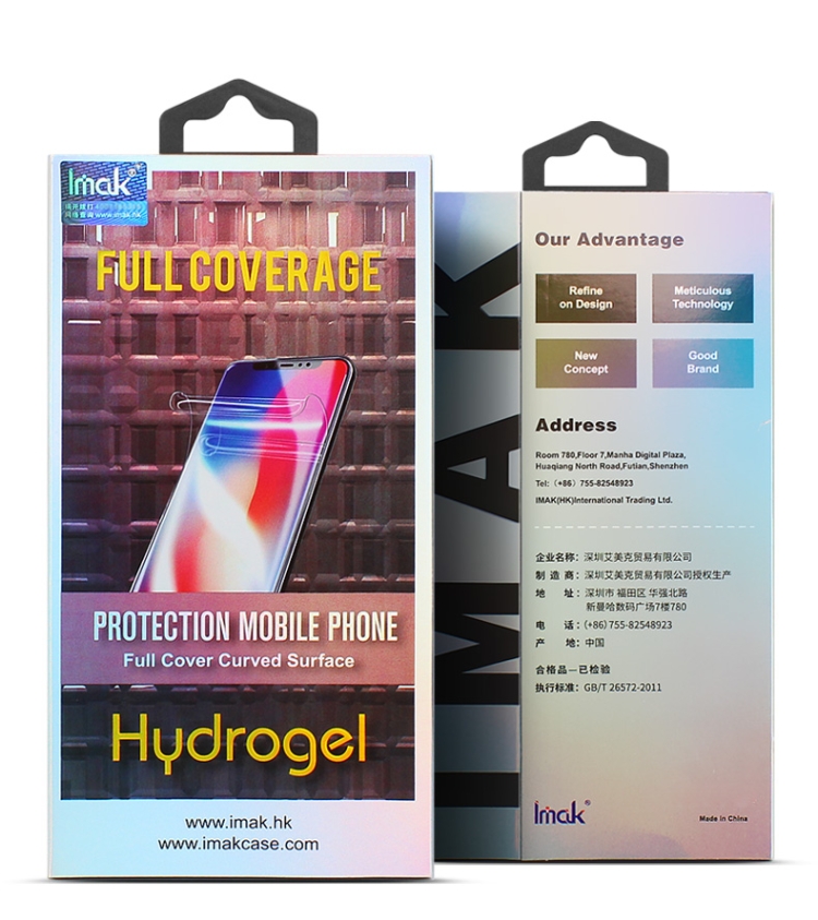 For OPPO A52 2 PCS IMAK Hydrogel Film III Full Coverage Screen Protector - 7