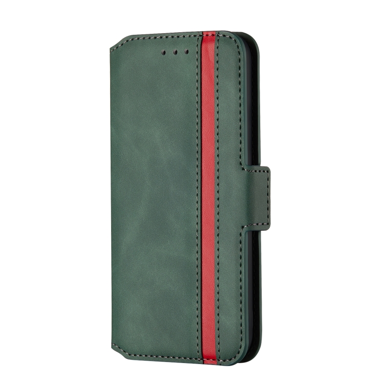 For Xiaomi Redmi Note 9 Pro / Note 9S / Note 9 Pro Max Retro Frosted Oil-side Horizontal Flip Leather Case with Holder & Card Slots(Green) - 1