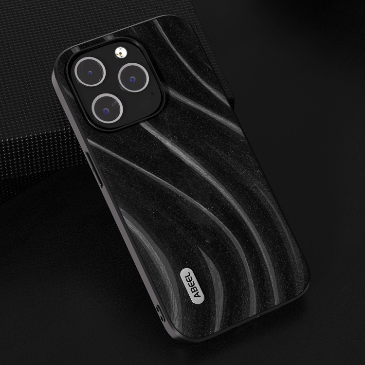 For iPhone 15 Plus ABEEL Galactic Pattern Protective Phone Case(Black) For iPhone 15 Plus ABEEL Galactic Pattern Protective Phone Case(Black)