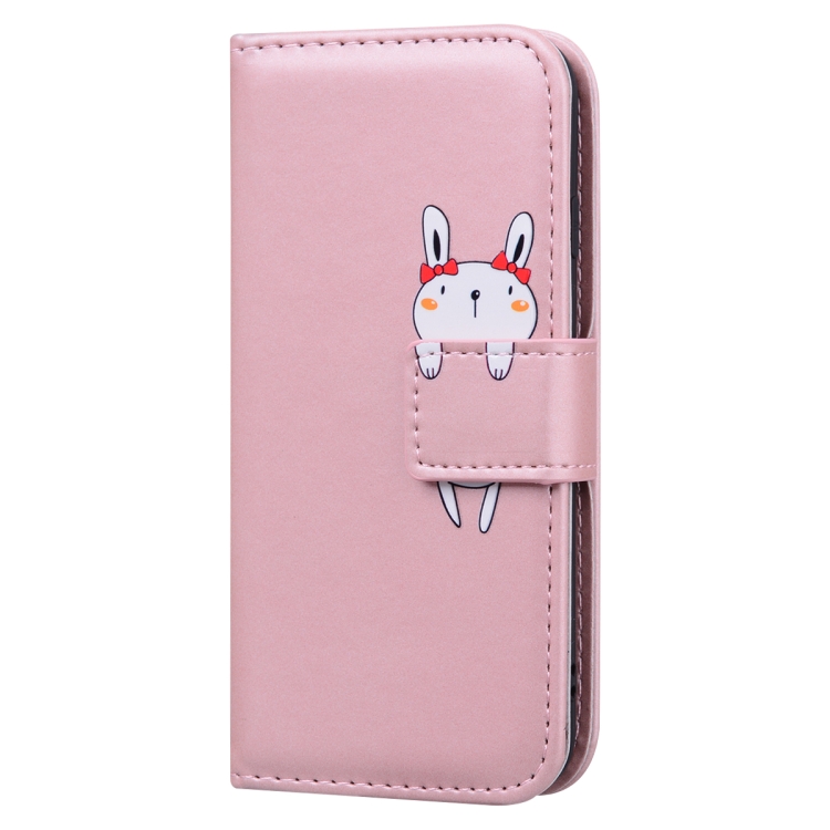 For Samsung Galaxy S22 5G Cartoon Buckle Horizontal Flip Leather Phone Case(Pink) For Samsung Galaxy S22 5G Cartoon Buckle Horizontal Flip Leather Phone Case(Pink)