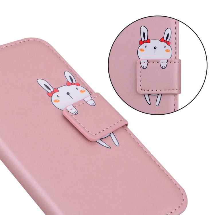 For Samsung Galaxy S22 5G Cartoon Buckle Horizontal Flip Leather Phone Case(Pink) For Samsung Galaxy S22 5G Cartoon Buckle Horizontal Flip Leather Phone Case(Pink)