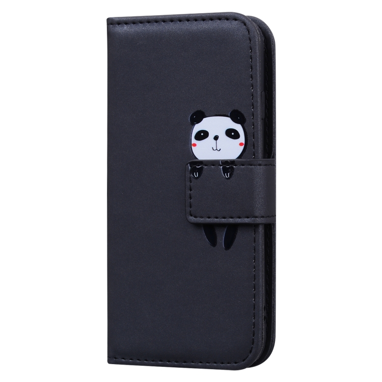 For Samsung Galaxy S21 5G Cartoon Buckle Horizontal Flip Leather Phone Case(Black) For Samsung Galaxy S21 5G Cartoon Buckle Horizontal Flip Leather Phone Case(Black)