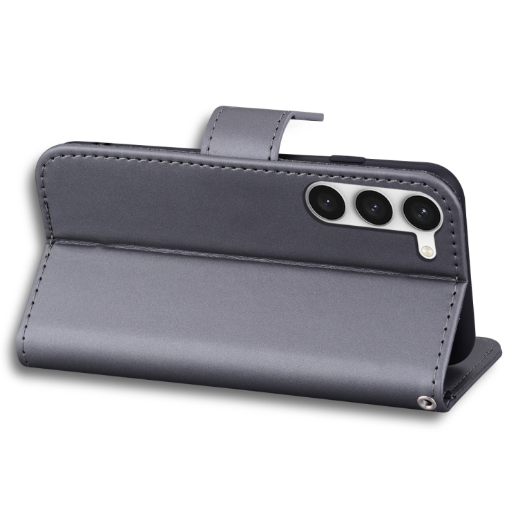 For Samsung Galaxy S21+ 5G Cartoon Buckle Horizontal Flip Leather Phone Case(Grey) For Samsung Galaxy S21+ 5G Cartoon Buckle Horizontal Flip Leather Phone Case(Grey)