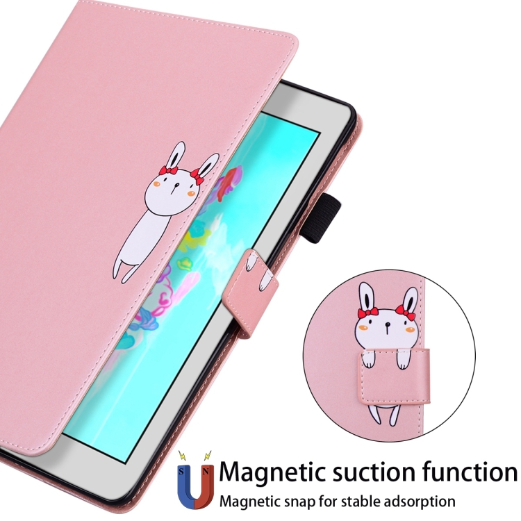 For iPad Air / Air 2 / 9.7 2017 / 2018 Cartoon Buckle Leather Smart Tablet Case(Rose Gold) For iPad Air / Air 2 / 9.7 2017 / 2018 Cartoon Buckle Leather Smart Tablet Case(Rose Gold)