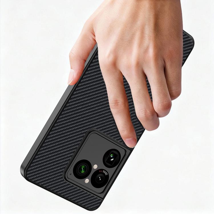 For Sony Xperia 1 VIII Ultra-thin Carbon Fiber Texture Printing Phone Case(Black)