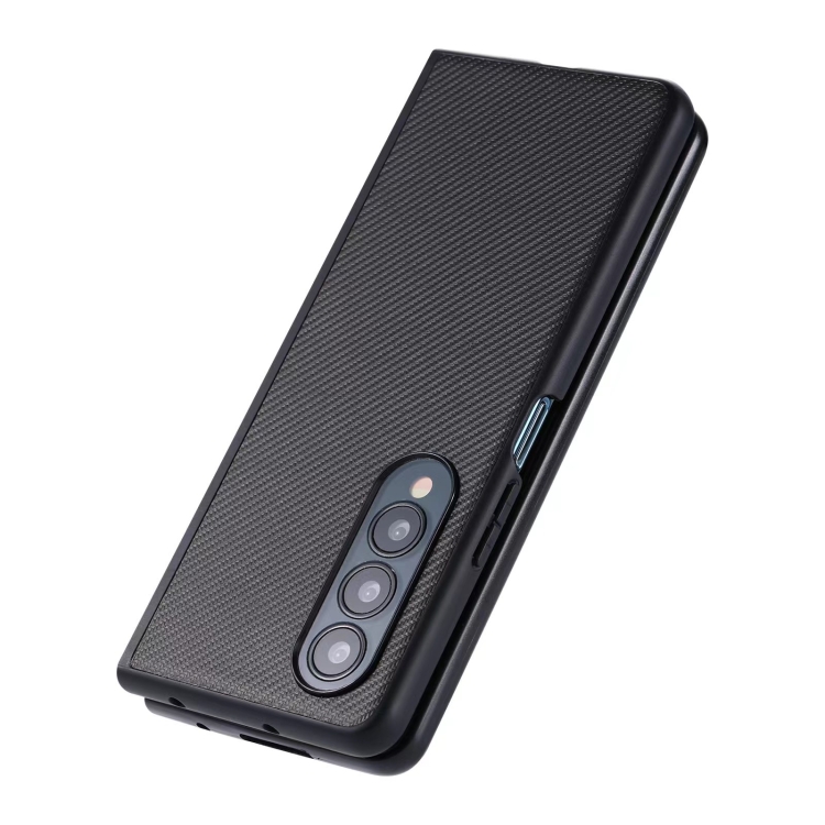 For Samsung Galaxy Z Fold4 5G ViLi TC Series Kevlar Carbon Fiber Texture Phone Case(Black) For Samsung Galaxy Z Fold4 5G ViLi TC Series Kevlar Carbon Fiber Texture Phone Case(Black)