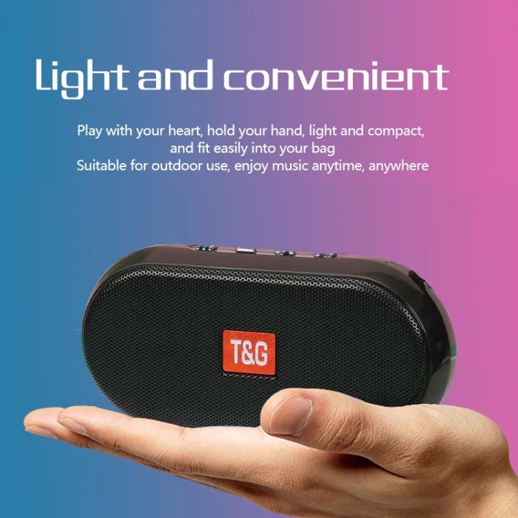T&G TG179 Outdoor Multifunctional Wireless Bluetooth Speaker Support USB / TF / FM(Dark Blue)