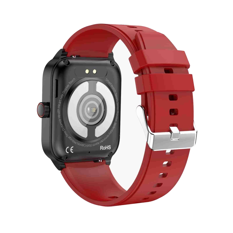 ET540 1.91 inch IP67 Waterproof Silicone Band Smart Watch, Support ECG / Non -invasive Blood Glucose Measurement(Red)