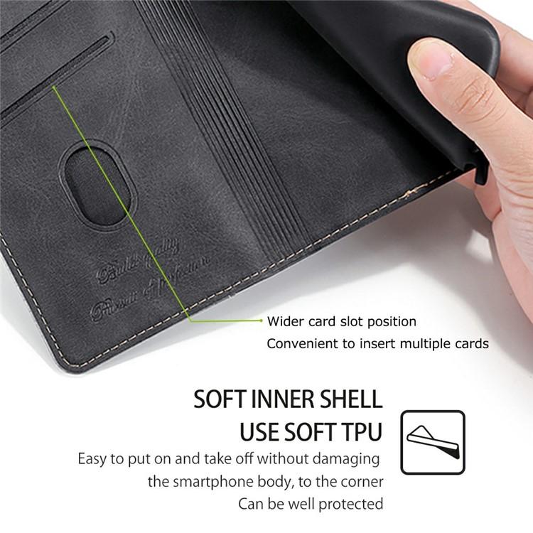 For Infinix Note Edge 5G Contrast Color Side Buckle Leather Phone Case(Black + Grey)
