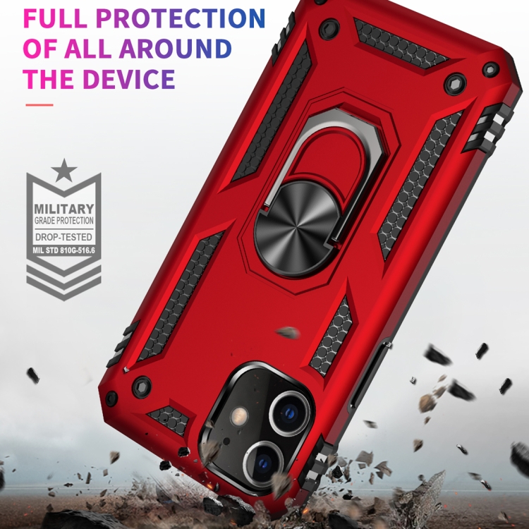 For iPhone 12 Pro Max Shockproof TPU + PC Protective Case with 360 Degree Rotating Holder(Blue) For iPhone 12 Pro Max Shockproof TPU + PC Protective Case with 360 Degree Rotating Holder(Blue)