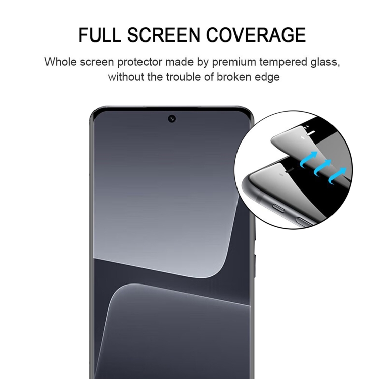 Protector de Pantalla - 9H - de Cobertura Completa Privacy para Xiaomi 13T/ 13T Pro - Borde Negro