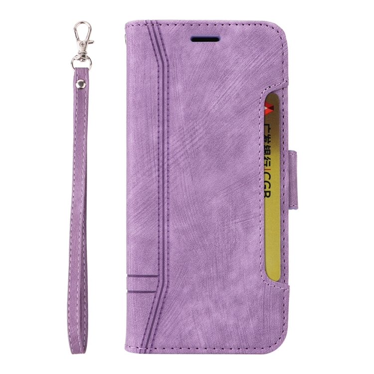 For iPhone 16 BETOPNICE Dual-side Buckle Leather Phone Case(Purple) For iPhone 16 BETOPNICE Dual-side Buckle Leather Phone Case(Purple)