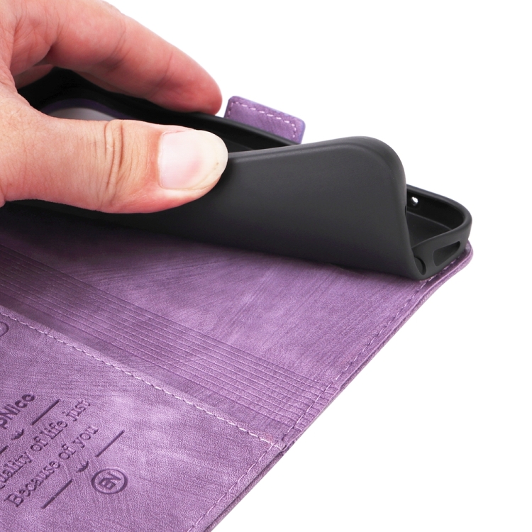 For iPhone 16 BETOPNICE Dual-side Buckle Leather Phone Case(Purple) For iPhone 16 BETOPNICE Dual-side Buckle Leather Phone Case(Purple)