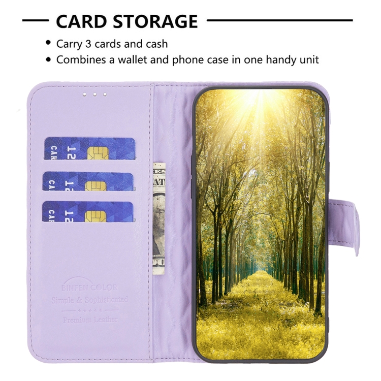 For iPhone 16 Pro Diamond Lattice Wallet Flip Leather Phone Case(Purple) For iPhone 16 Pro Diamond Lattice Wallet Flip Leather Phone Case(Purple)