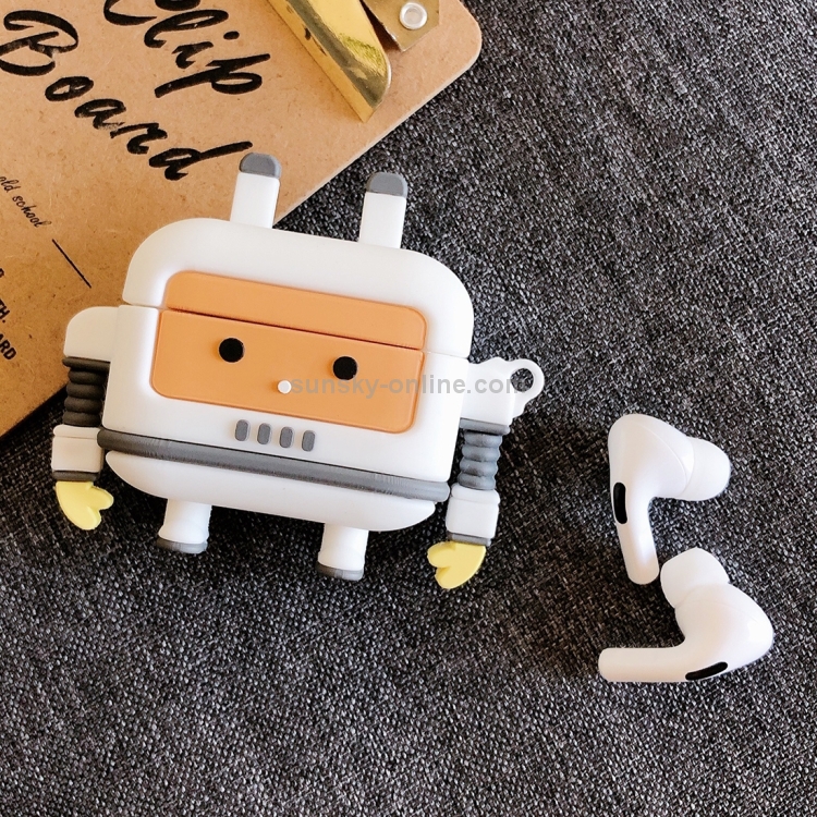 Robot Shape Earphone Protective Case For AirPods Pro