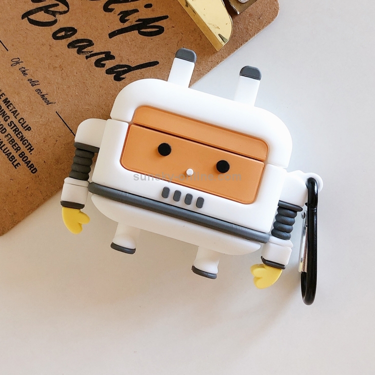 Robot Shape Earphone Protective Case For AirPods Pro