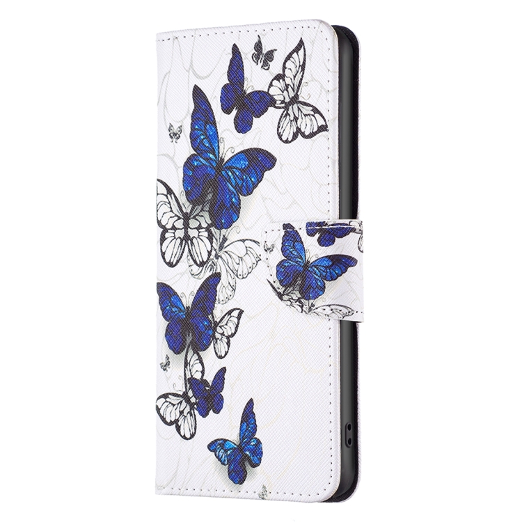 For iPhone 15 Plus Colored Drawing Pattern Flip Leather Phone Case(Butterflies) For iPhone 15 Plus Colored Drawing Pattern Flip Leather Phone Case(Butterflies)