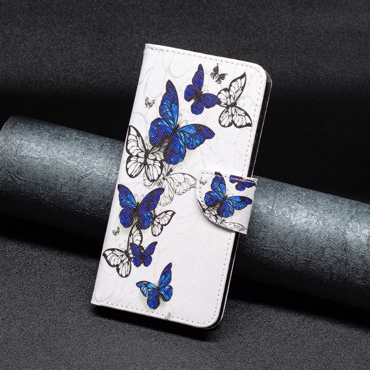 For iPhone 15 Plus Colored Drawing Pattern Flip Leather Phone Case(Butterflies) For iPhone 15 Plus Colored Drawing Pattern Flip Leather Phone Case(Butterflies)