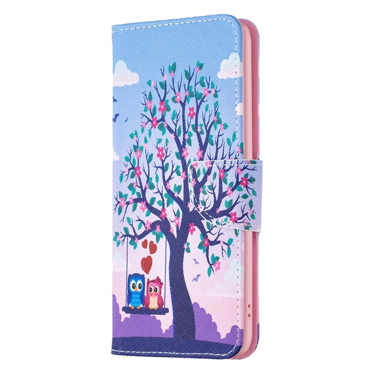 For iPhone 16 Pro Max Colored Drawing Pattern Flip Leather Phone Case(Owl) For iPhone 16 Pro Max Colored Drawing Pattern Flip Leather Phone Case(Owl)