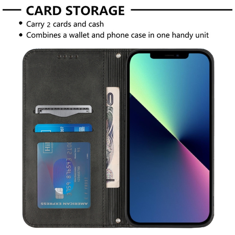 For iPhone 15 Plus Football Texture Magnetic Leather Flip Phone Case(Black)