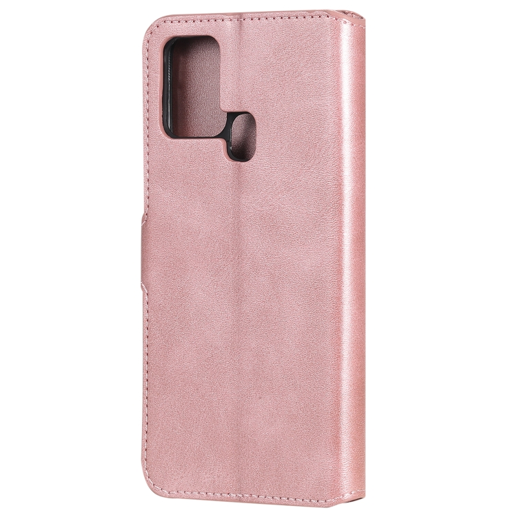 For Samsung Galaxy M31 Classic Calf Texture PU + TPU Horizontal Flip Leather Case, with Holder & Card Slots & Wallet(Rose Gold) - 2