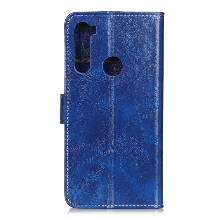 For HTC Desire 20 Pro Retro Crazy Horse Texture Horizontal Flip Leather Case with Holder & Card Slots & Photo Frame & Wallet(Blue) - 2