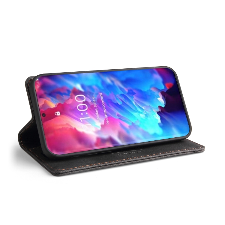 For Samsung Galaxy S23 Ultra 5G Skin Feel Anti-theft Brush Horizontal Flip Leather Case with Holder(Black) For Samsung Galaxy S23 Ultra 5G Skin Feel Anti-theft Brush Horizontal Flip Leather Case with Holder(Black)