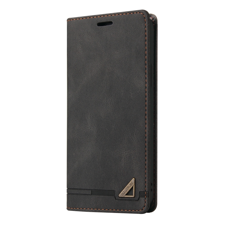 For Samsung Galaxy S24 Ultra 5G Skin Feel Anti-theft Brush Horizontal Flip Leather Case with Holder(Black) For Samsung Galaxy S24 Ultra 5G Skin Feel Anti-theft Brush Horizontal Flip Leather Case with Holder(Black)