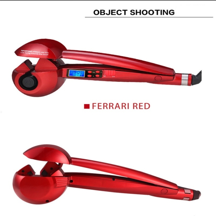 Fully Automatic Self-priming Curling Iron(Red) - 2
