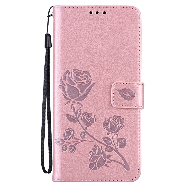For Samsung Galaxy S23+ 5G Rose Embossed Flip PU Leather Phone Case(Rose Gold) For Samsung Galaxy S23+ 5G Rose Embossed Flip PU Leather Phone Case(Rose Gold)