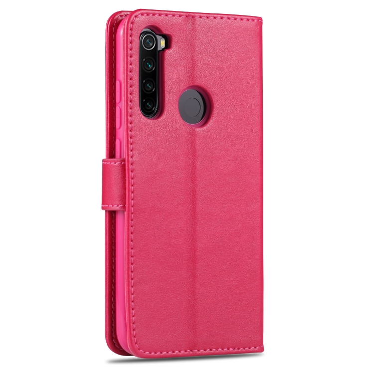 For Xiaomi Redmi Note 8 AZNS Sheepskin Texture Horizontal Flip Leather Case with Holder & Card Slots & Wallet(Red) - 2