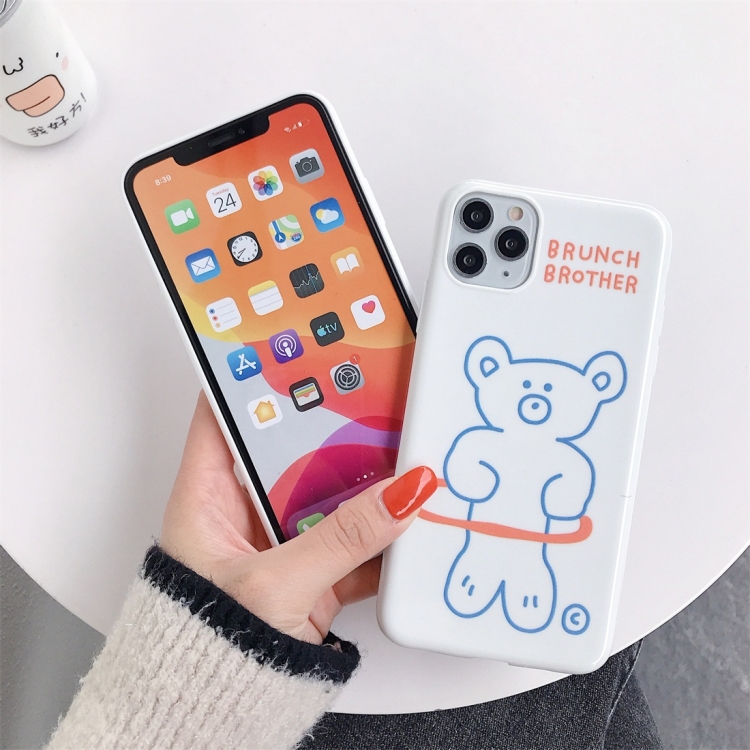 For iPhone 11 Pro Animal Pattern Shockproof TPU Protective Case(Hoop Rabbit) For iPhone 11 Pro Animal Pattern Shockproof TPU Protective Case(Hoop Rabbit)