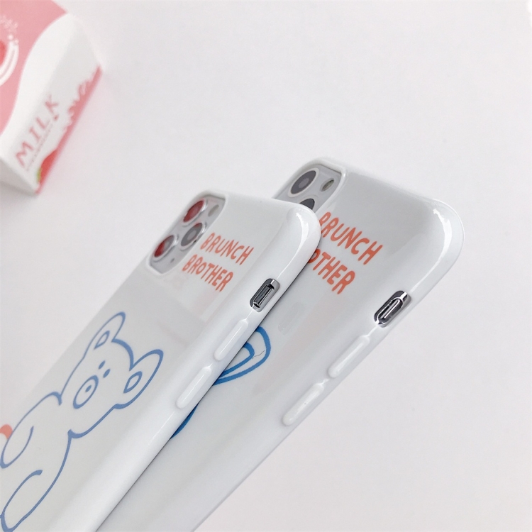 For iPhone 11 Pro Animal Pattern Shockproof TPU Protective Case(Hoop Rabbit) For iPhone 11 Pro Animal Pattern Shockproof TPU Protective Case(Hoop Rabbit)