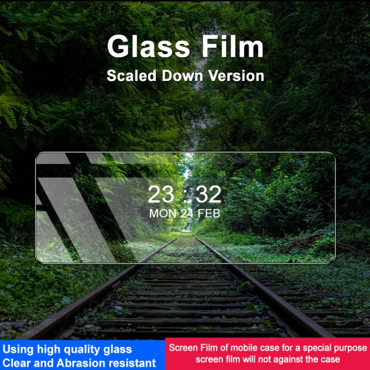 For Samsung Galaxy Z Fold5 5G imak Front Screen Tempered Glass Film, Phone Case Edition For Samsung Galaxy Z Fold5 5G imak Front Screen Tempered Glass Film, Phone Case Edition