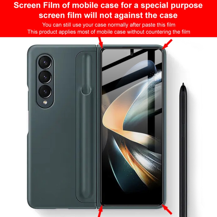 For Samsung Galaxy Z Fold5 5G imak Front Screen Tempered Glass Film, Phone Case Edition For Samsung Galaxy Z Fold5 5G imak Front Screen Tempered Glass Film, Phone Case Edition