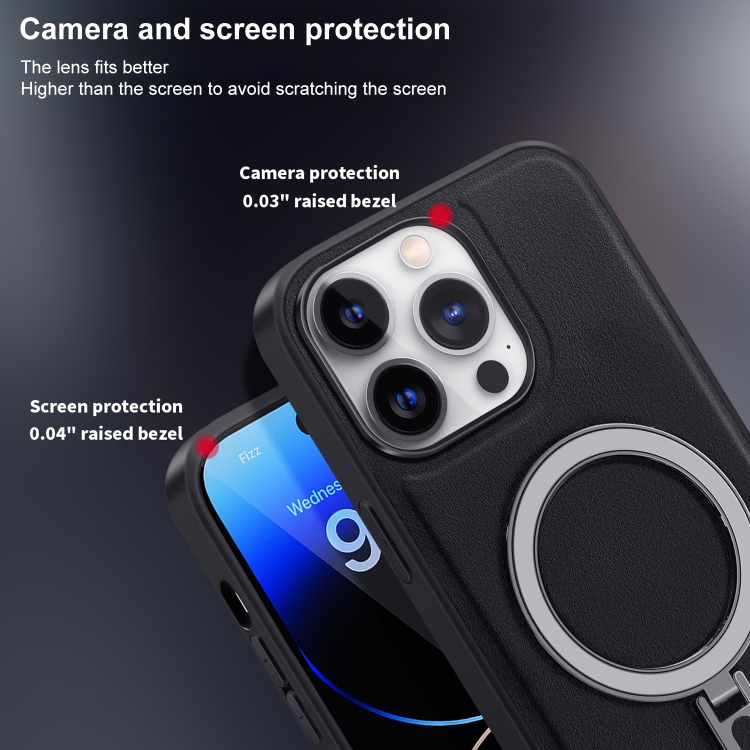 Pour iPhone 11 MagSafe Magnetic Holder Phone Case (Sierra Blue) - B5