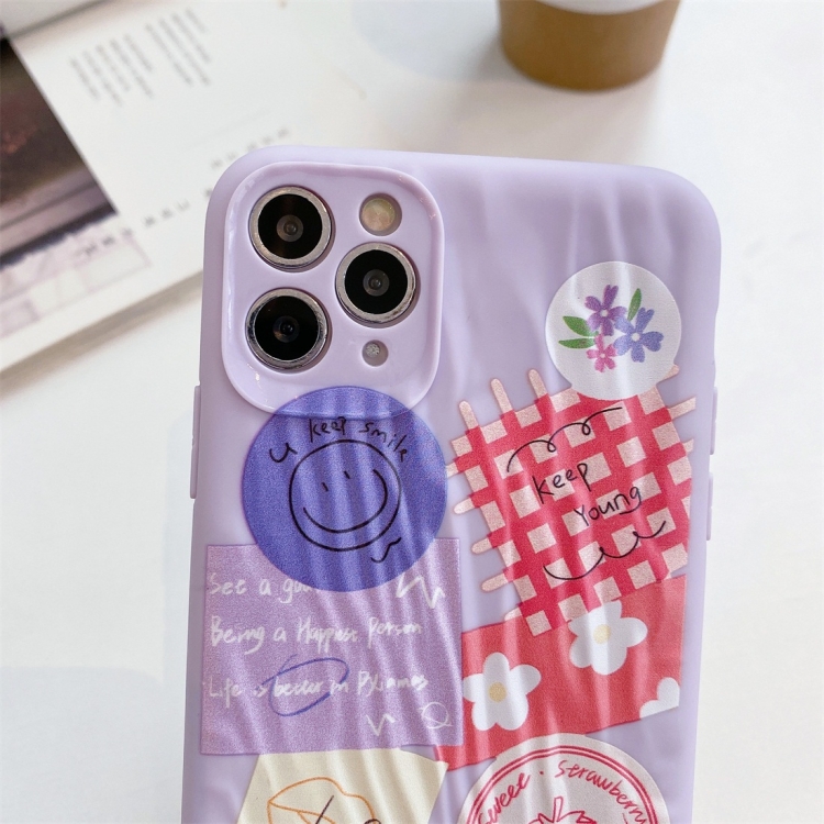 For iPhone 11 Cartoon Pattern Shockproof TPU Protective Case(Oil Painting Boy) For iPhone 11 Cartoon Pattern Shockproof TPU Protective Case(Oil Painting Boy)