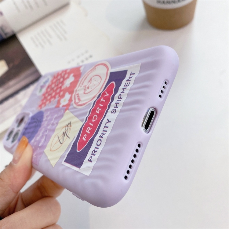 For iPhone 11 Cartoon Pattern Shockproof TPU Protective Case(Oil Painting Boy) For iPhone 11 Cartoon Pattern Shockproof TPU Protective Case(Oil Painting Boy)