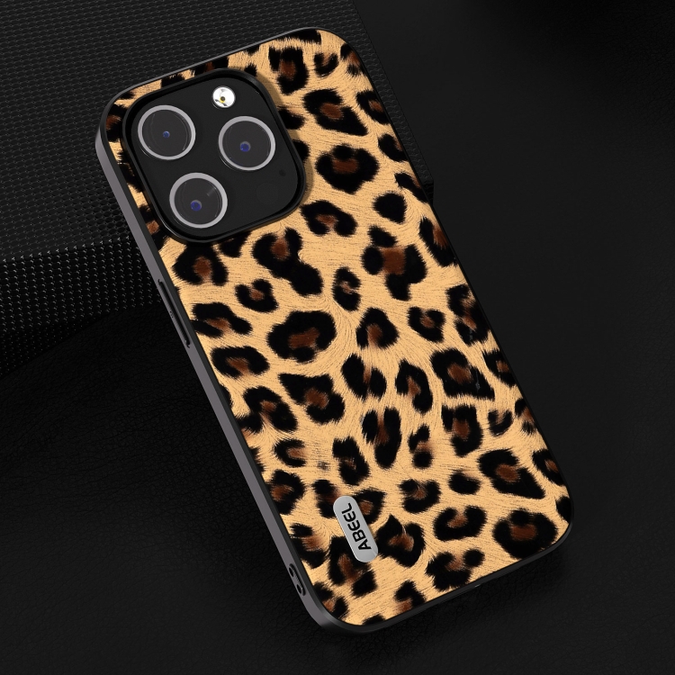 Funda con estampado de leopardo para Apple Iphone 15, 11, 12, 13