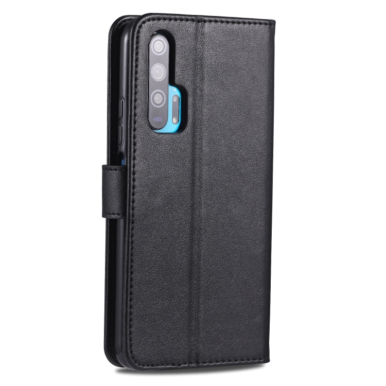 For Huawei Honor 20 Pro AZNS Sheepskin Texture Horizontal Flip Leather Case with Holder & Card Slots & Wallet(Black) - 2