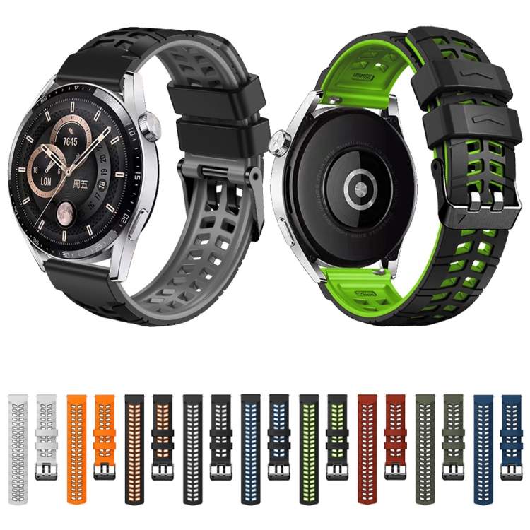 Correa de silicona de 22mm reloj elegante cómodo para Huawei Watch