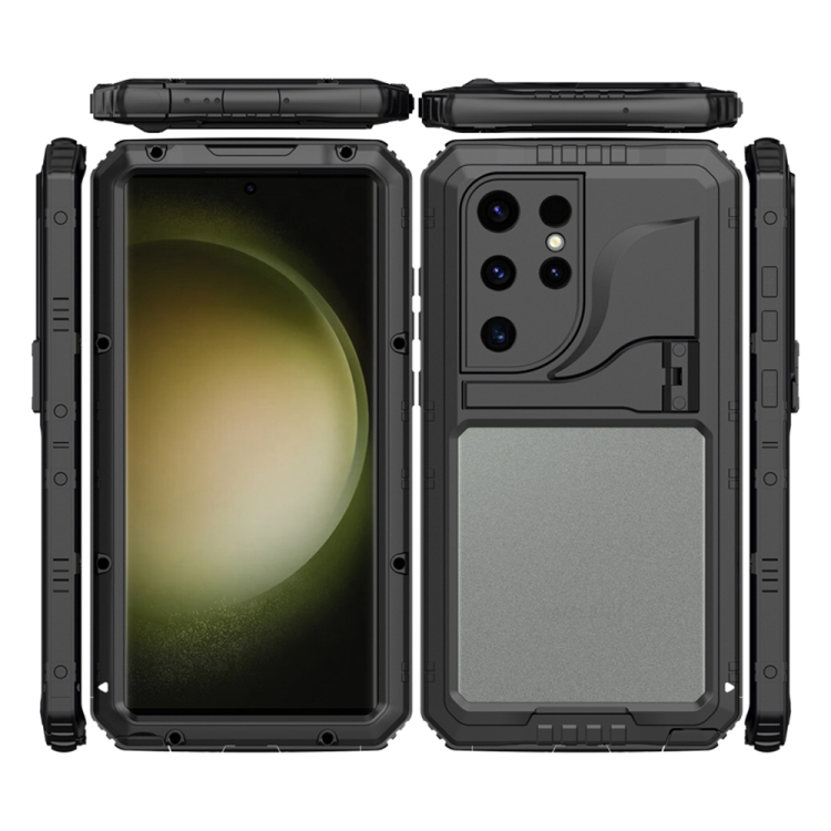 For Samsung Galaxy S23 Ultra 5G RedPepper Wolf 360 Full Body Rugged IP68 Waterproof Phone Case(Black) For Samsung Galaxy S23 Ultra 5G RedPepper Wolf 360 Full Body Rugged IP68 Waterproof Phone Case(Black)