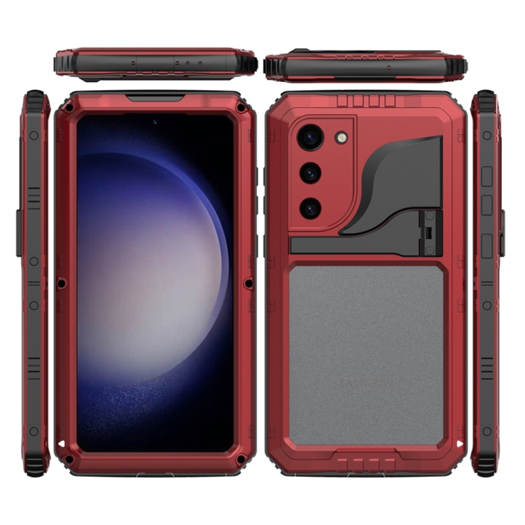 For Samsung Galaxy S23+ 5G RedPepper Wolf 360 Full Body Rugged IP68 Waterproof Phone Case(Red) For Samsung Galaxy S23+ 5G RedPepper Wolf 360 Full Body Rugged IP68 Waterproof Phone Case(Red)