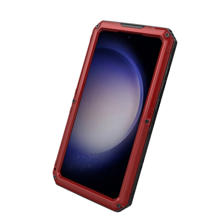 For Samsung Galaxy S23+ 5G RedPepper Wolf 360 Full Body Rugged IP68 Waterproof Phone Case(Red) For Samsung Galaxy S23+ 5G RedPepper Wolf 360 Full Body Rugged IP68 Waterproof Phone Case(Red)