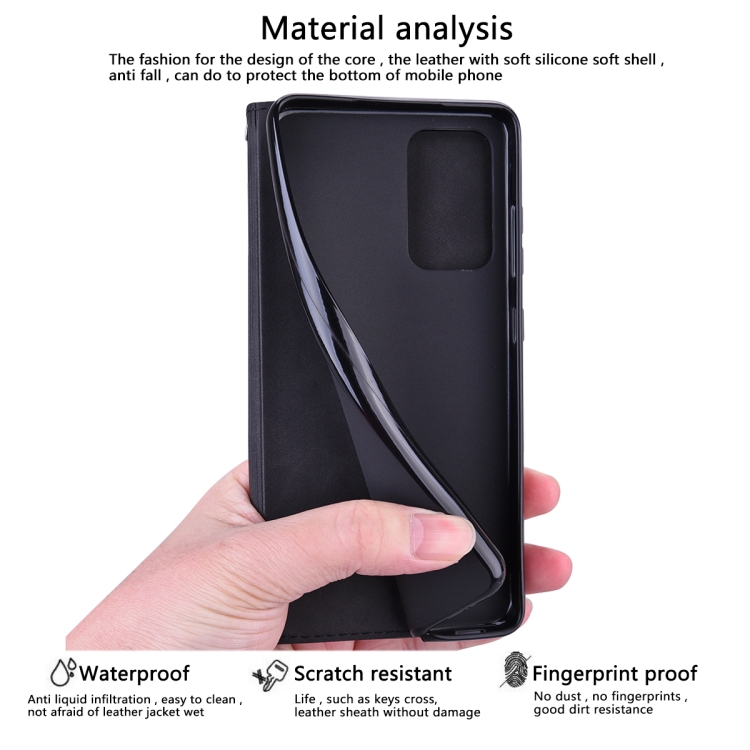 For Samsung Galaxy S23 Ultra 5G Frosted Business Magnetic Horizontal Flip PU Phone Case(Black) For Samsung Galaxy S23 Ultra 5G Frosted Business Magnetic Horizontal Flip PU Phone Case(Black)