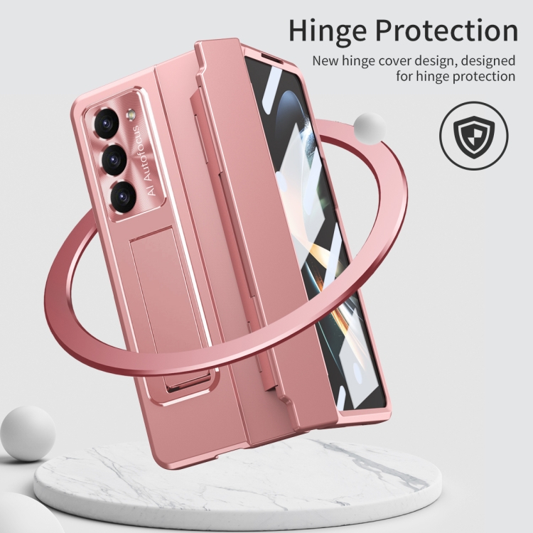 For Samsung Galaxy Z Fold5 5G Integrated Folding Phone Case with Hinge(Rose Gold) For Samsung Galaxy Z Fold5 5G Integrated Folding Phone Case with Hinge(Rose Gold)