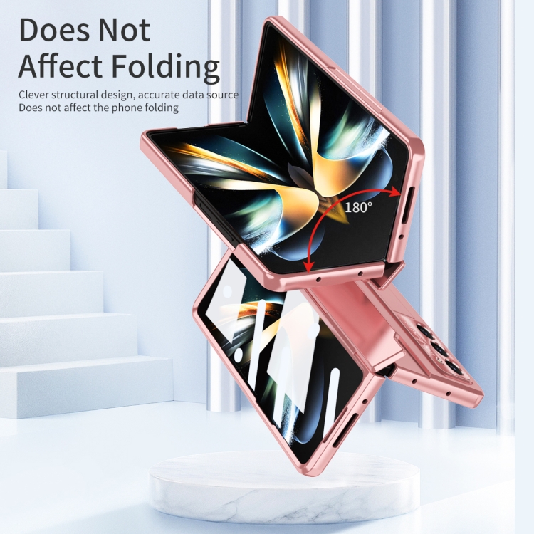 For Samsung Galaxy Z Fold5 5G Integrated Folding Phone Case with Hinge(Rose Gold) For Samsung Galaxy Z Fold5 5G Integrated Folding Phone Case with Hinge(Rose Gold)