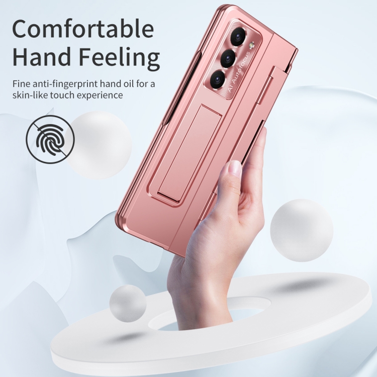 For Samsung Galaxy Z Fold5 5G Integrated Folding Phone Case with Hinge(Rose Gold) For Samsung Galaxy Z Fold5 5G Integrated Folding Phone Case with Hinge(Rose Gold)
