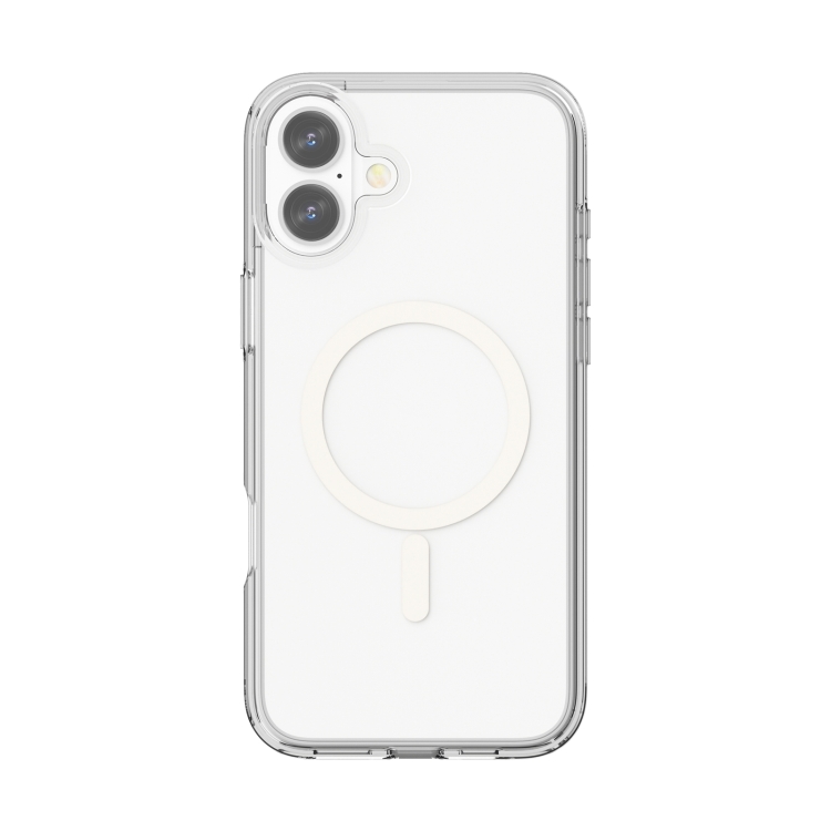 For iPhone 16 Terminator Style Transparent MagSafe Magnetic Phone Case(Transparent) For iPhone 16 Terminator Style Transparent MagSafe Magnetic Phone Case(Transparent)