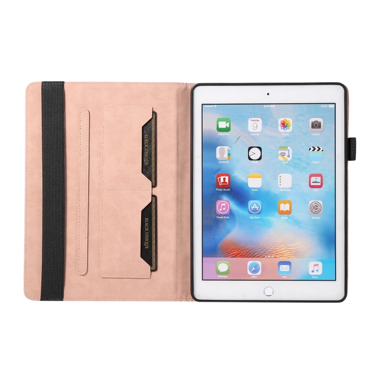 For iPad Air / Air 2 / 9.7 2018 Lucky Bamboo Pattern Leather Tablet Case(Pink)